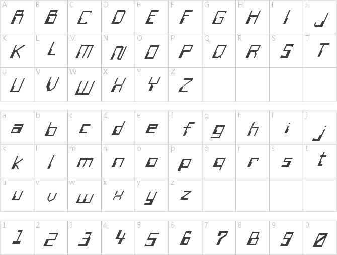 FZ DIGITAL 6 ITALIC