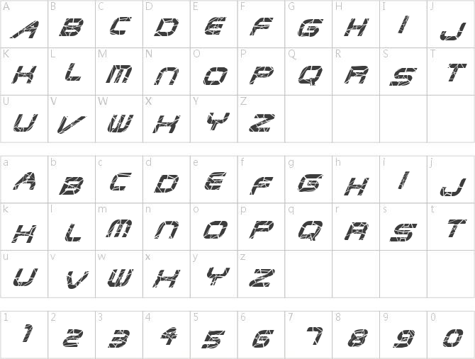 FZ JAZZY 6 CRACKED ITALIC