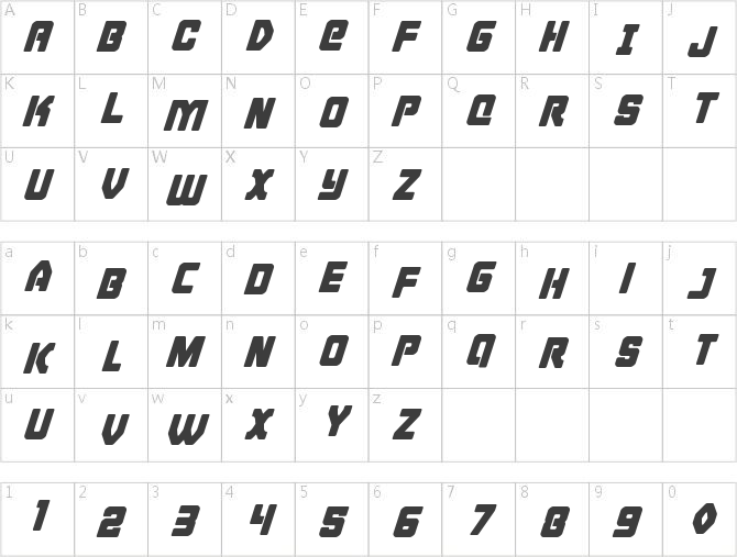 Cyborg Rooster Super-Italic