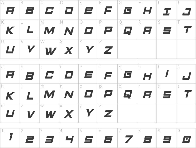 Montroc Condensed Italic