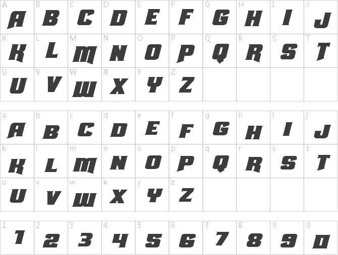 Union Gray Expanded Italic