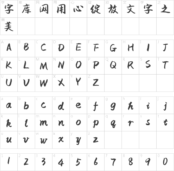 字體管家潤行