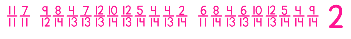 KG Traditional Fractions 2預覽圖片